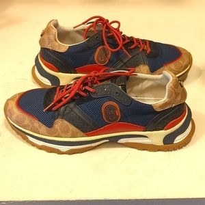 Coach Mens Size 13 - C143 Runner With Coach Patch